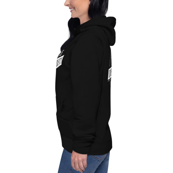 "Ich wähle mich selbst! - Direkte Demokratie Jetzt" Unisex-Kapuzenpullover - schwarz – Bild 3